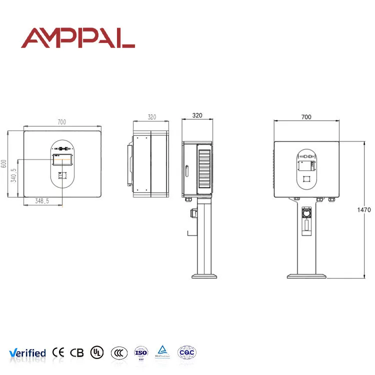 30kW Compact Wall-Mounted DC EV Charger for Dealerships & Workshops